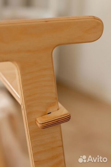 Деревянная качалка 70*40 см