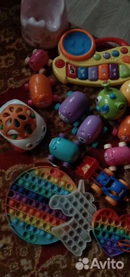 Развивающие игрушки много пакетом