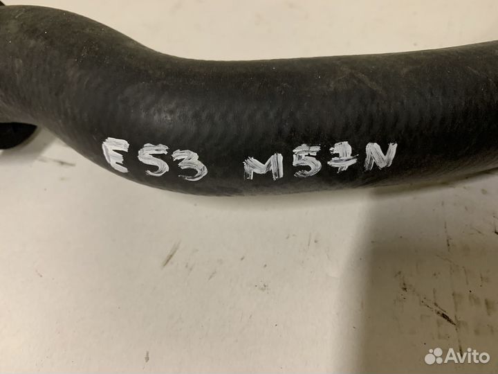 Патрубок радиатора Bmw X5 E53 M57N