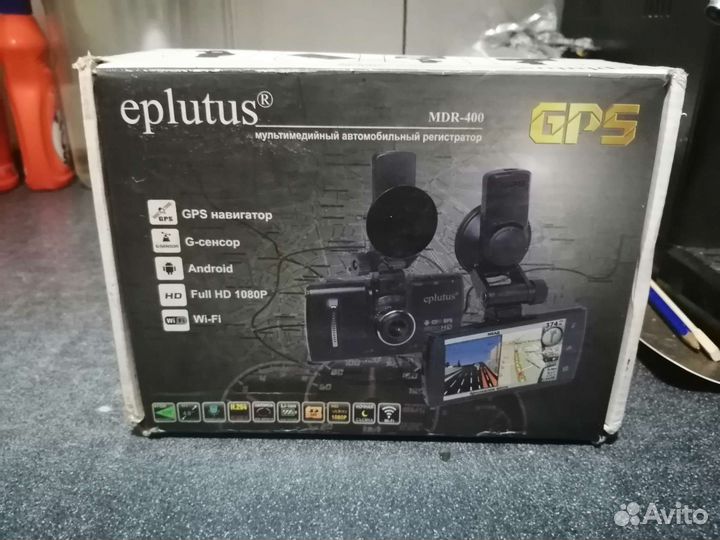 Видеорегистратор, GPS навигатор Eplutus MDR-400