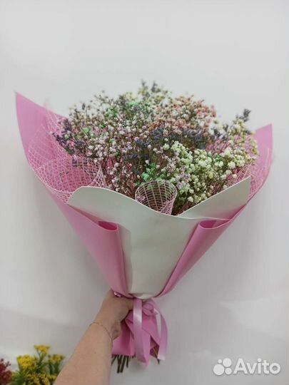 Букет из Гипсофилы