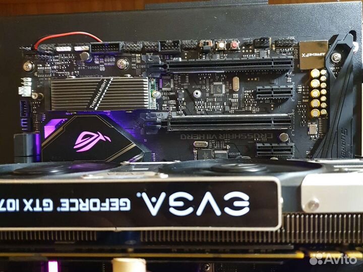 Asus ROG crosshair VII hero AMD X470+Ryzen 5 5600x