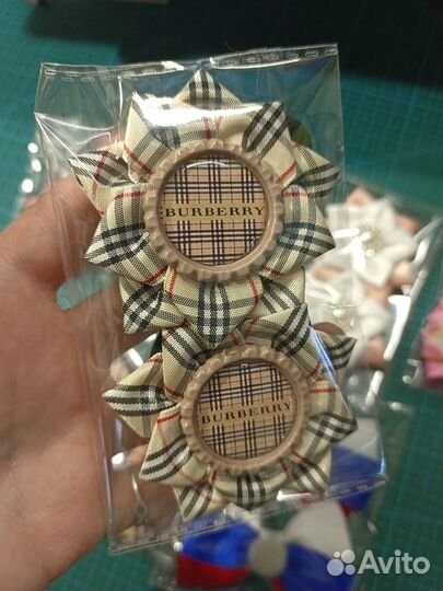 Бантики резинки ободки заколки