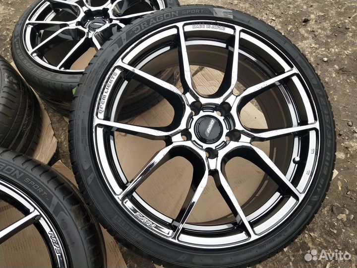 Оригиналы Rays Gram Lights Japan + Pirеlli R19