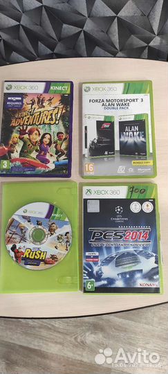 Игровая приставка xbox 360 с играми