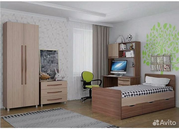 Мебель в детскую на заказ от производителя
