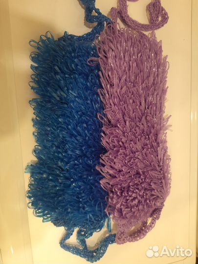 Мочалки ручной вязки