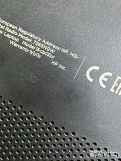 Игровой ноутбук HP pavilion gaming 15