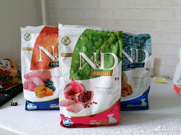 Сухой корм для щенков