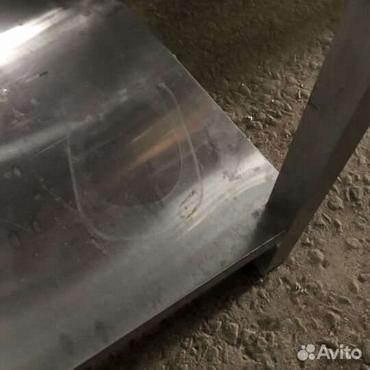 Стол производственный с бортом 60х70х85