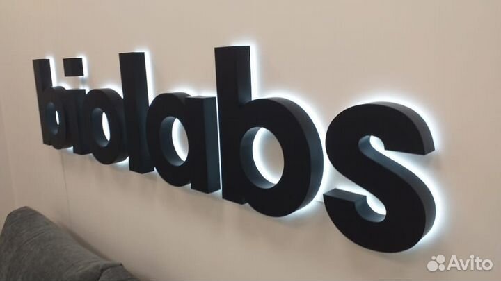 Объемные буквы