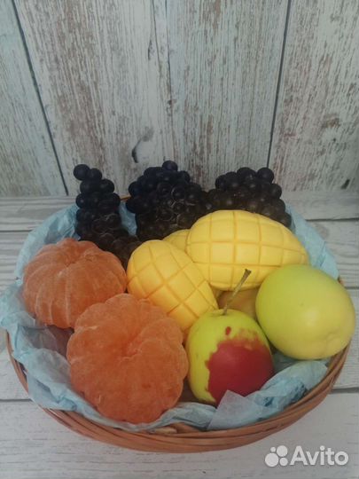 Мыло фрукты ручной работы