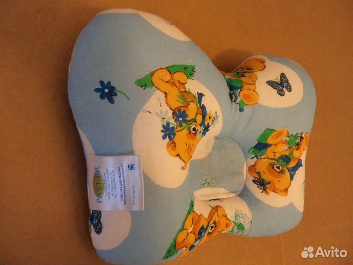 Ортопедическая подушка для детей до 2 лет новая