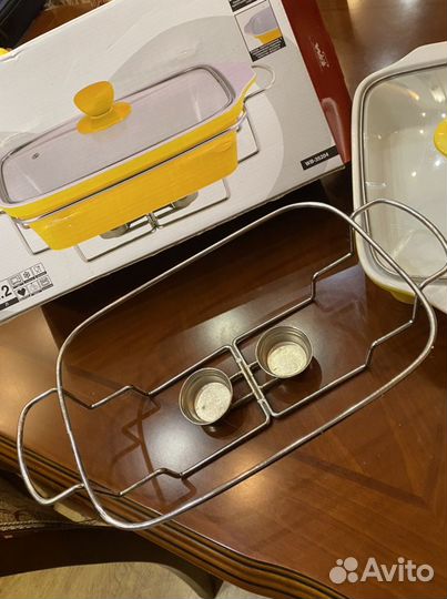 Форма керамическая для запекания с крышкой 1,2 л