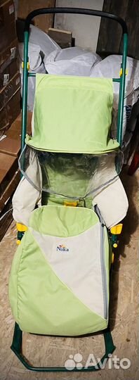 Санки-коляска Nika