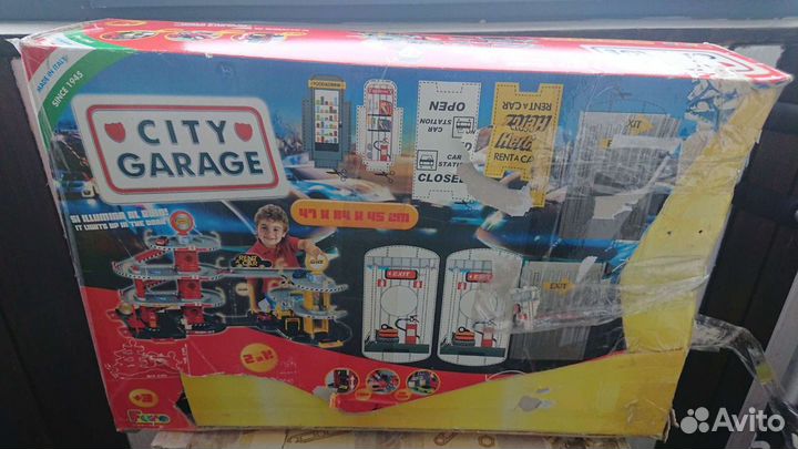 Игровой набор faro макси гараж 2в1