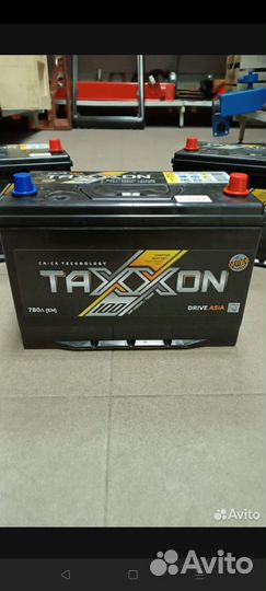 Аккумулятор 100 а/ч taxxon Asia R+ пуск 780
