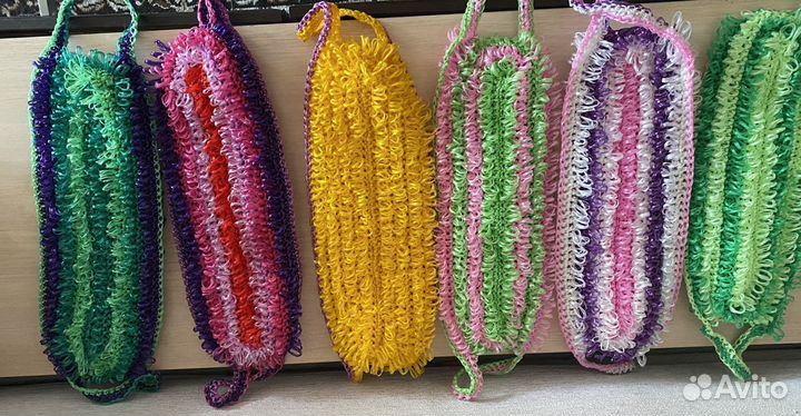 Мочалка,ручной работы