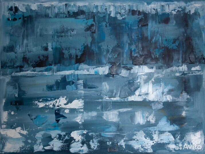 Картина маслом на холсте абстракция