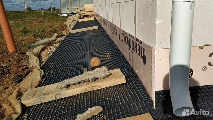 Профилированная мембрана подгазон промышленное про