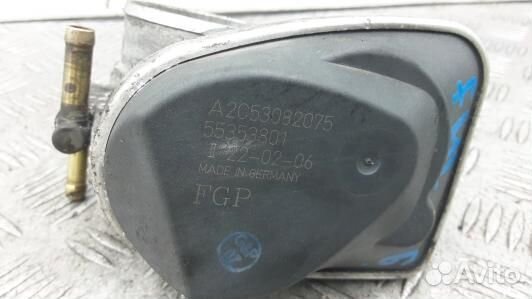 Дроссельная заслонка бензиновая opel vectra C (FML