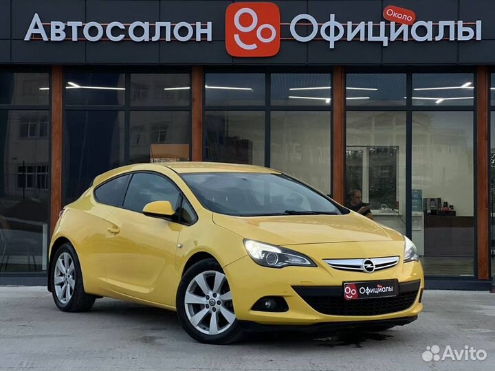 Opel Astra GTC, 2013