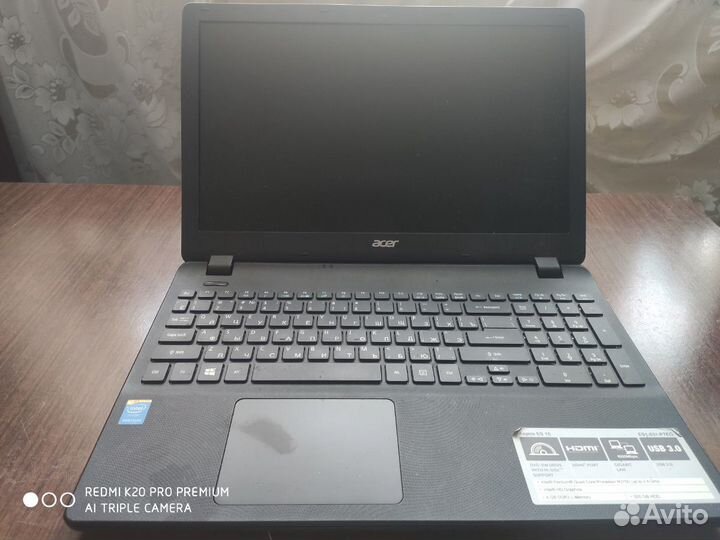 Ноутбук ES1-531-P7EG на запчасти