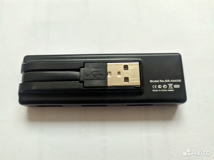 Usb хаб (разветвитель) Ginzzu (4 порта)