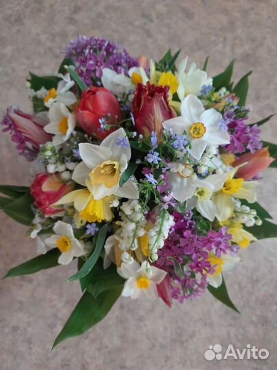 Букеты из садовых цветов