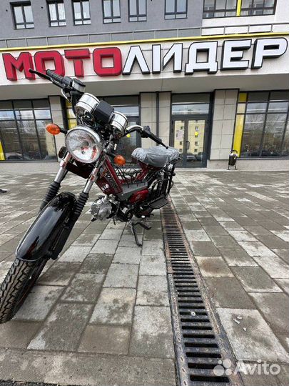 Мопед zodiak Красный