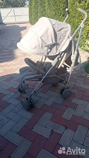 Прогулочная коляска трость бу