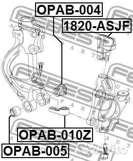 Сайлентблок поворотного кулака