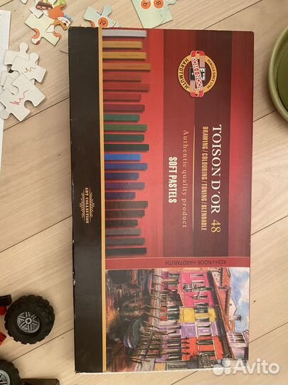 Пастель Toison D'or, сухая мягкая, 48 цветов