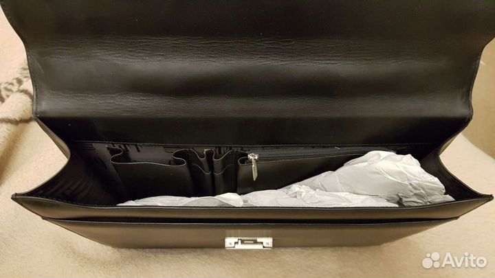 Мужской кожаный портфель Ferre