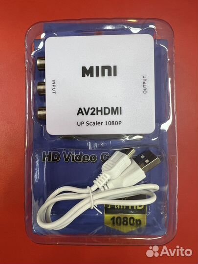 Конвертер 3RCA - hdmi