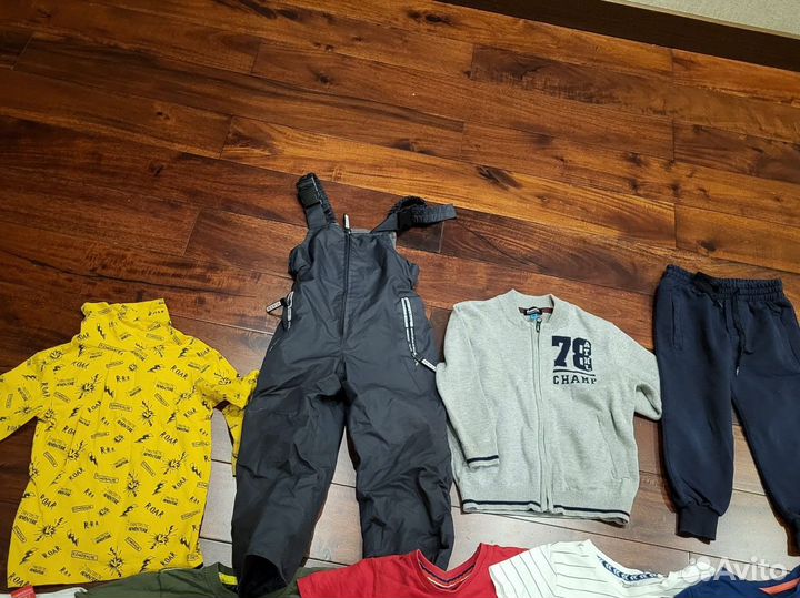 Детские вещи пакетом на мальчика 104-110