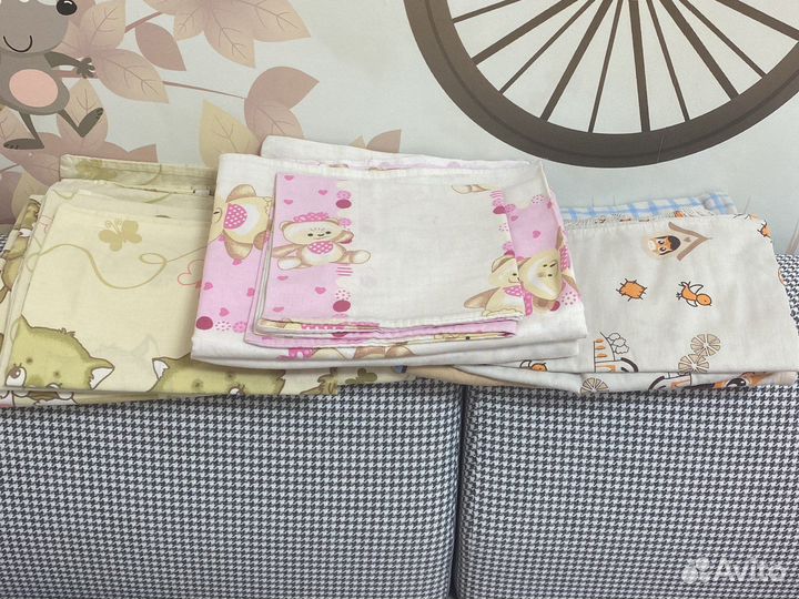 Постельное белье в детскую кроватку