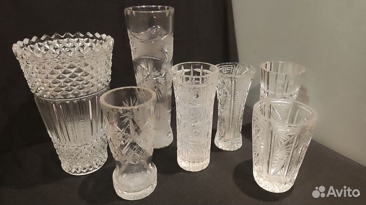 Ваза хрустальная СССР