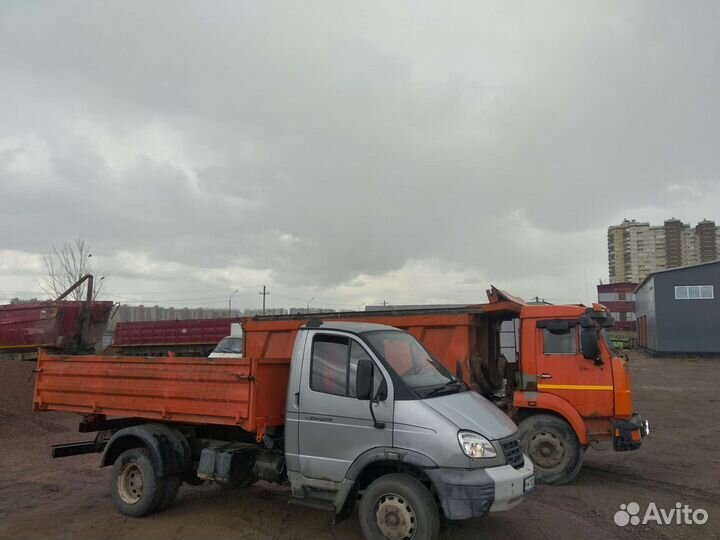 Щебень песок отсев гравий щпс с доставкой