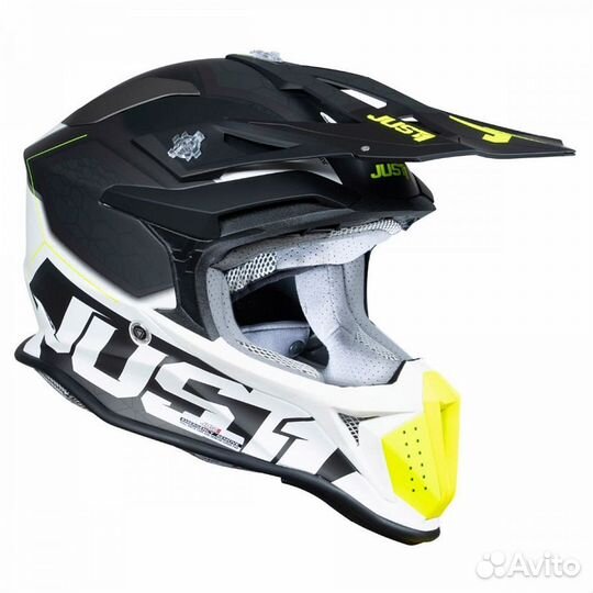 Мотошлем кроссовый just1 J18 hexa S