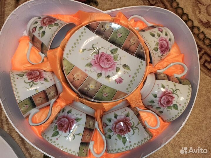 Набор кружек для чая, возможна бесплатная доставка