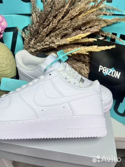 Nike air force 1 белые оригинал poizon