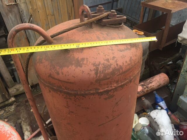 Бак для воды металлический