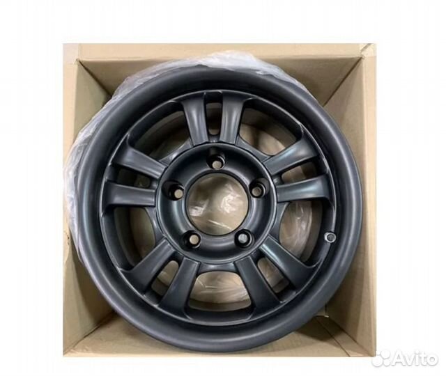 Диск Форсаж Нива R15 ET15 7J черный матовый