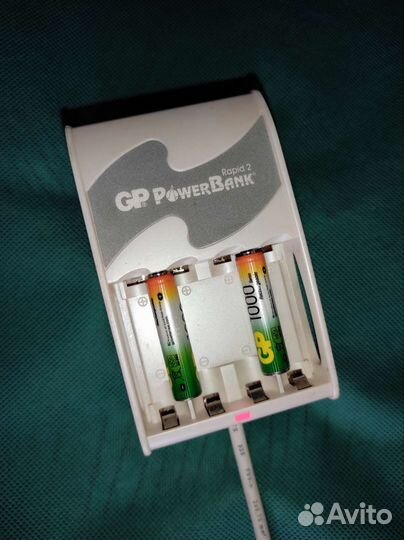 Зарядное устройство Gp, аккумуляторы