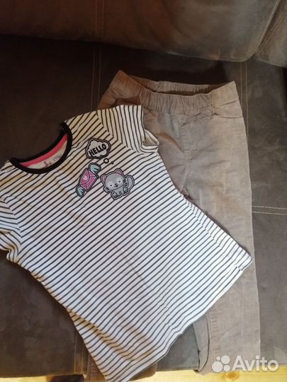 Пакет вещей на девочку 122-128
