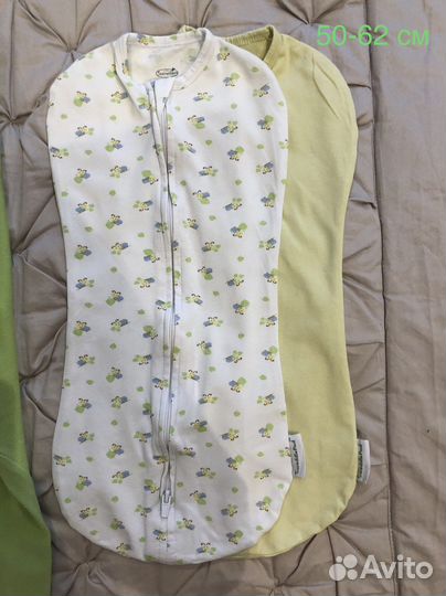 Пеленки (конверты) SwaddleMe, H&M, Mothercare
