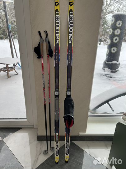 Лыжи беговые salomon equipe junior classic