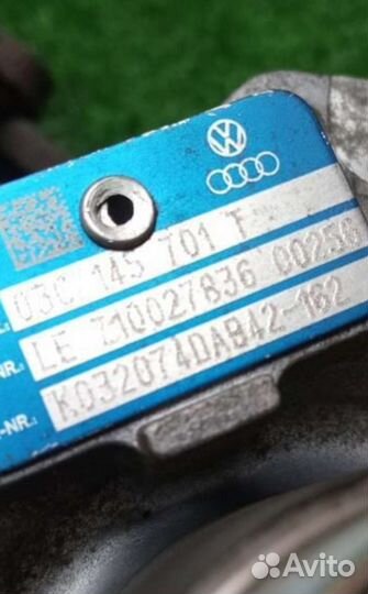 Турбина на volkswagen tiguan 1.4 - 2.0