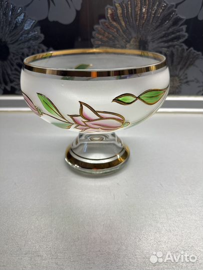 Ваза винтажная Чехия